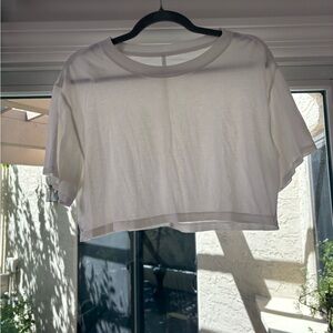 Lululemon White Women's Crop Top